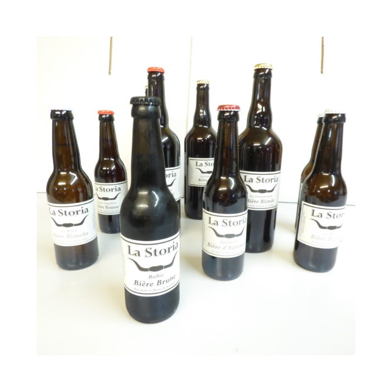 Bière La Storia Rousse / 75cl