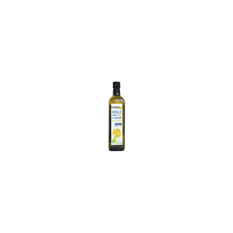 Huile vierge bio de Colza / 75cl