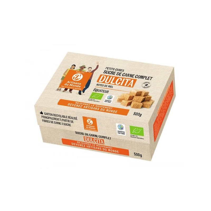 Sucre Dulcita bio morceaux / 500g