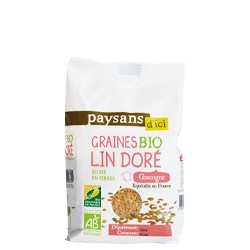 Graines de lin doré bio / 250g