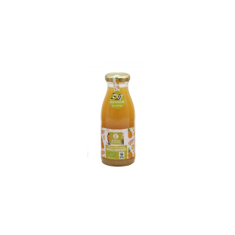 Pur Jus Ananas Gingembre bio / 25cl