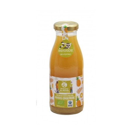 Pur Jus Ananas Gingembre bio / 25cl