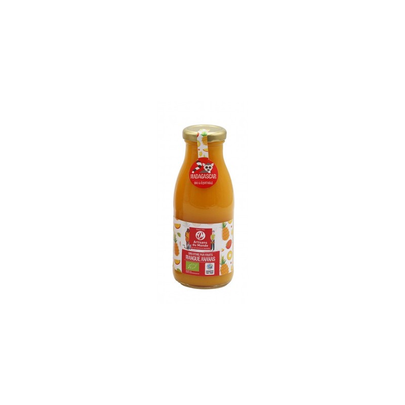 Smoothie Mangue Ananas Bio Madagascar / 25cl