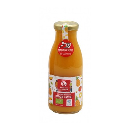 Smoothie Mangue Ananas Bio Madagascar / 25cl