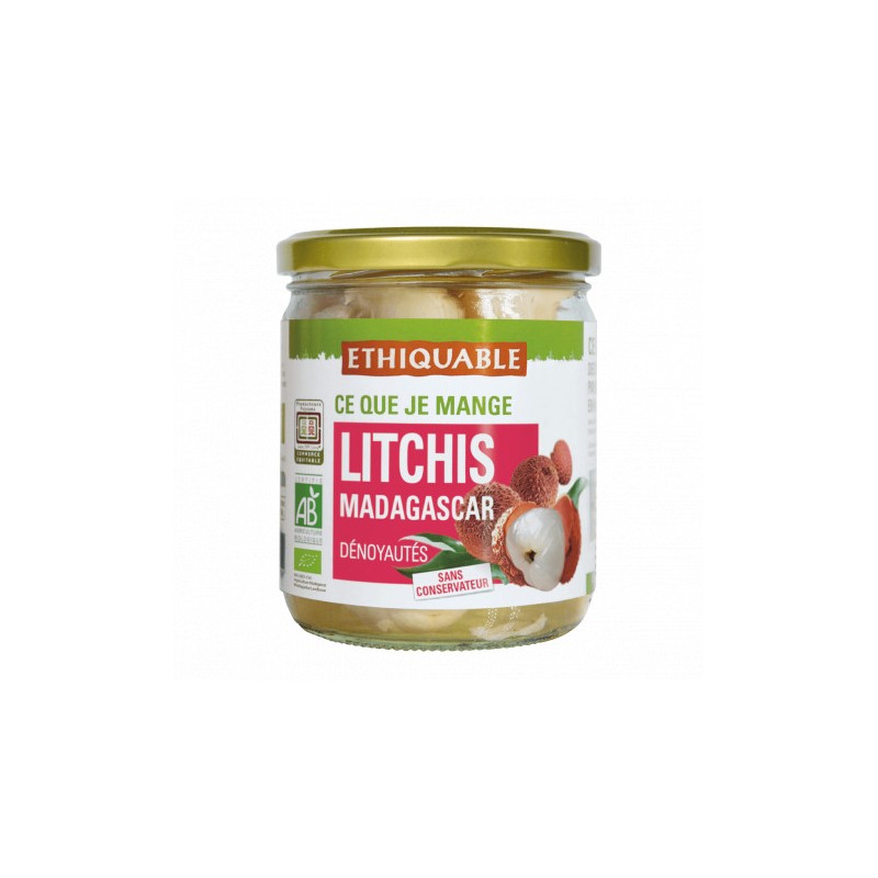 Litchis dénoyautés de Madagascar / 425g