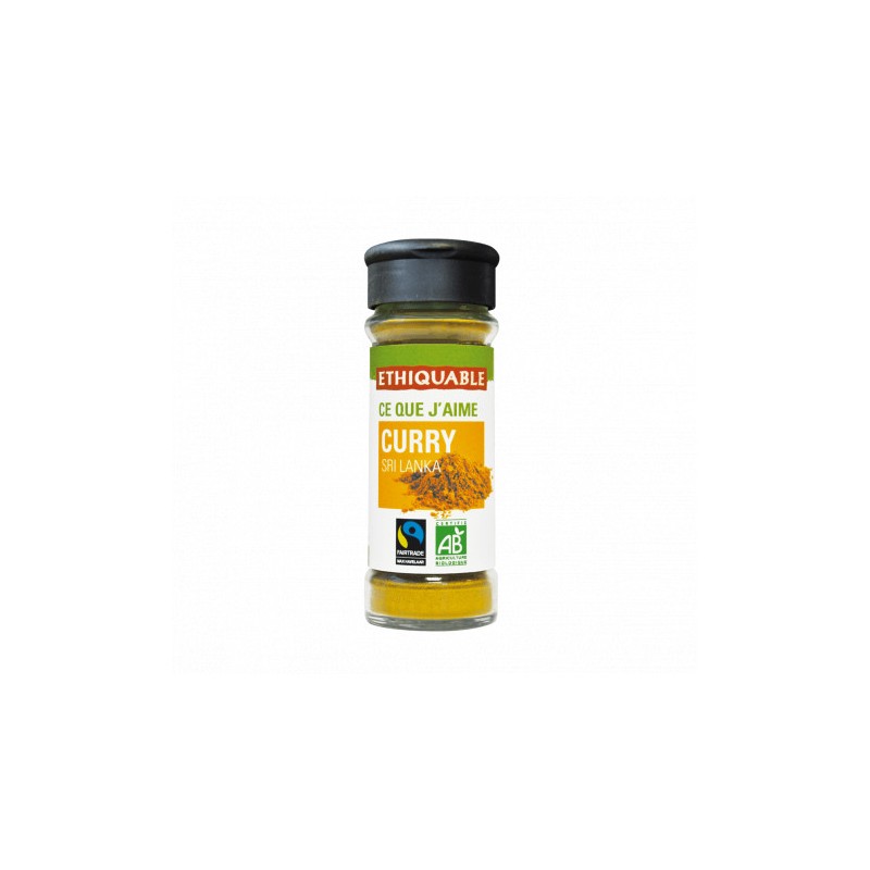Curry Ethiquable du SRI LANKA BIO / 40g