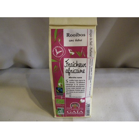 Thé Gaïa Vert Fraicheur africaine / 100g vrac