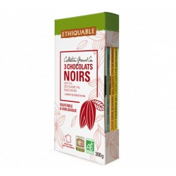 Chocolat Ethiquable noir 74% Cote d'Ivoire / 100g
