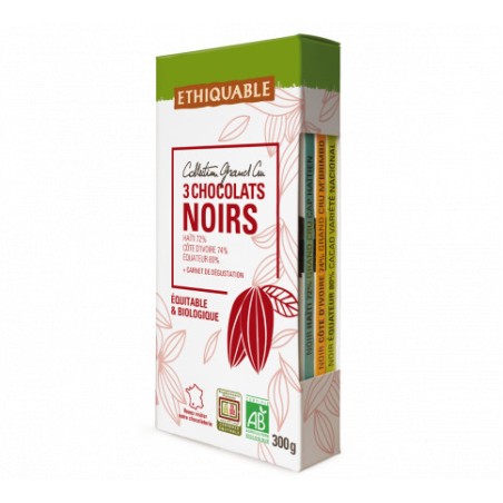 Chocolat Ethiquable noir 74% Cote d'Ivoire / 100g