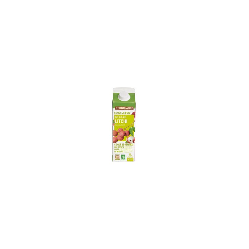 Nectar Litchi Brique Ethiquable / 1l