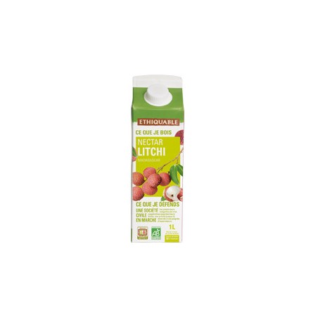 Nectar Litchi Brique Ethiquable / 1l