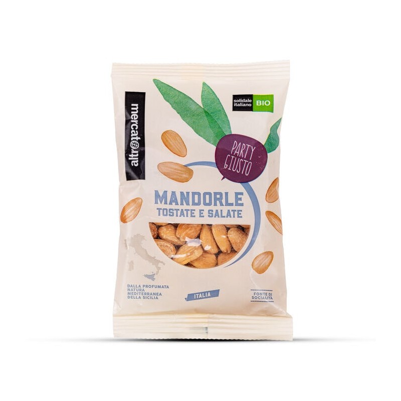 Amandes siciliennes grillées bio / 100g