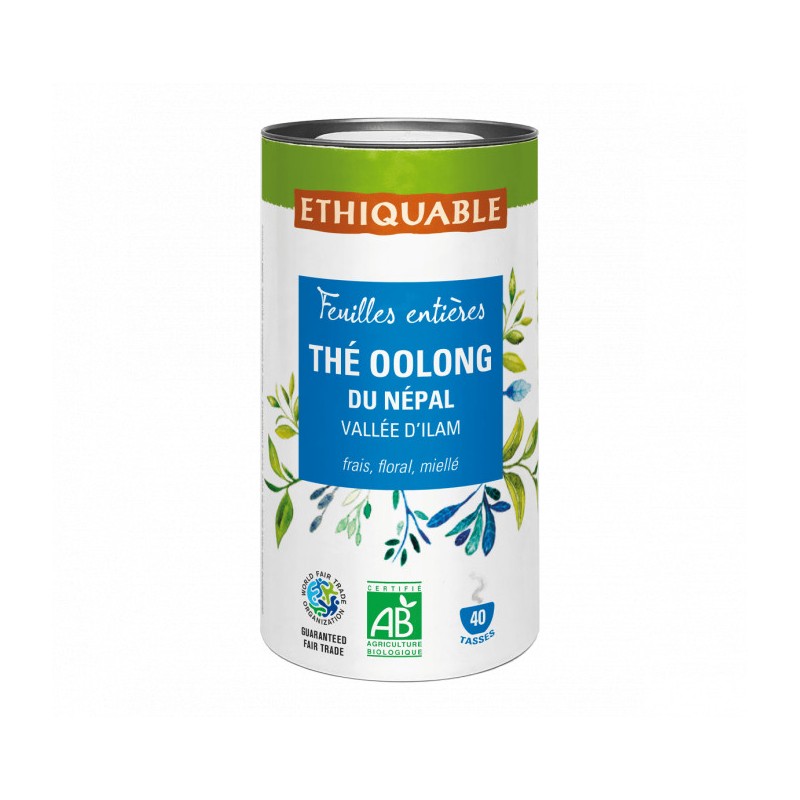 Boite Thé Ethiquable Oolong / 80g