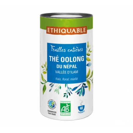 Boite Thé Ethiquable Oolong / 80g