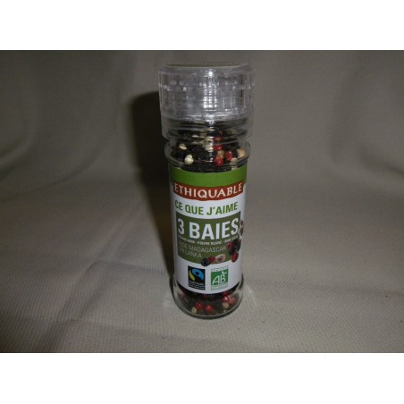 Poivre (3 baies) Inde Mada Sri Lka / 45g