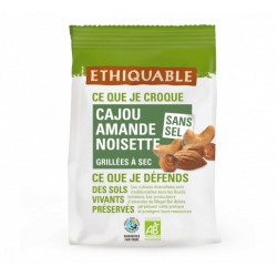 Cajou Amande Noisette Bio Ethiquable / 100g