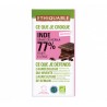 Chocolat Ethiquable noir 77% Inde / 100g