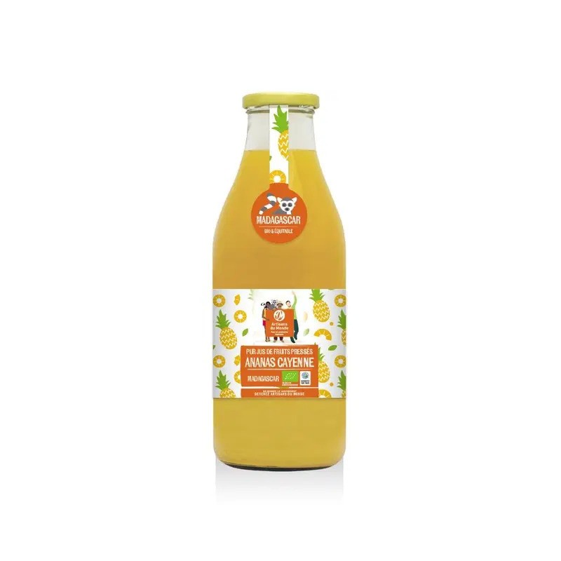 Pur Jus Ananas Cayenne Bio Madagascar / 25cl
