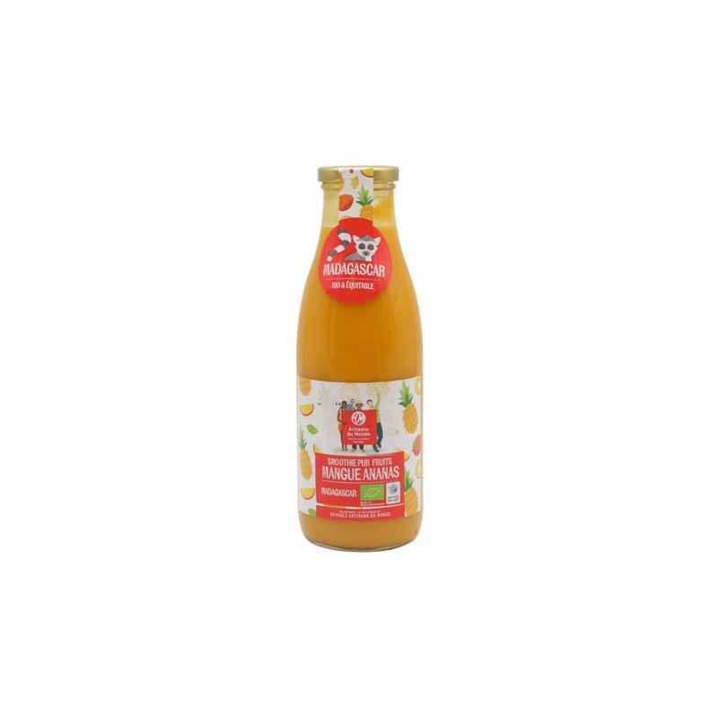 Smoothie Ananas Banane Passion Bio Madagascar / 75cl