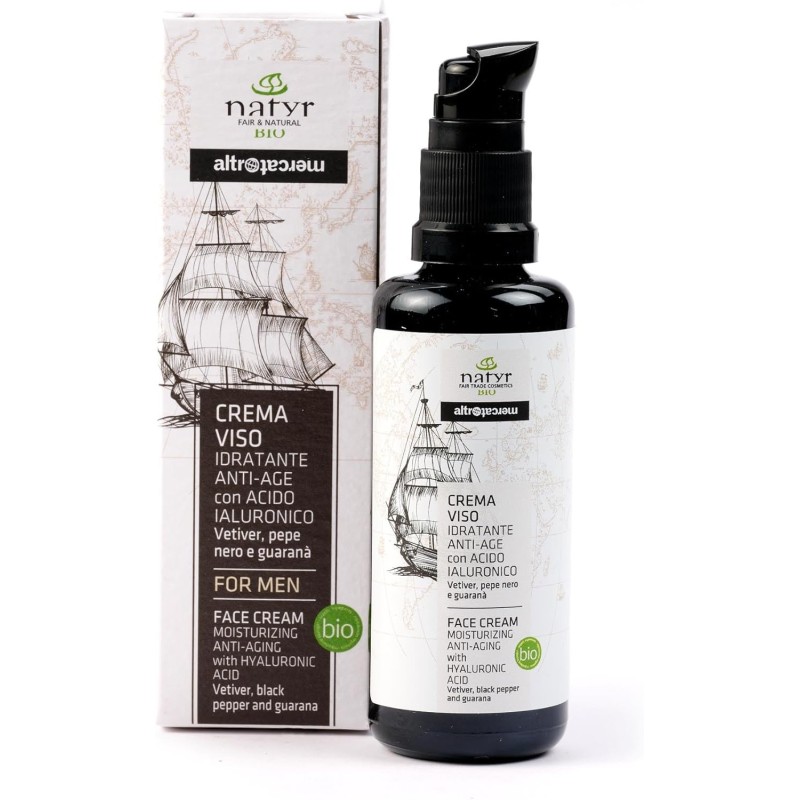 Crème visage anti-âge Homme Natyr / 50ml