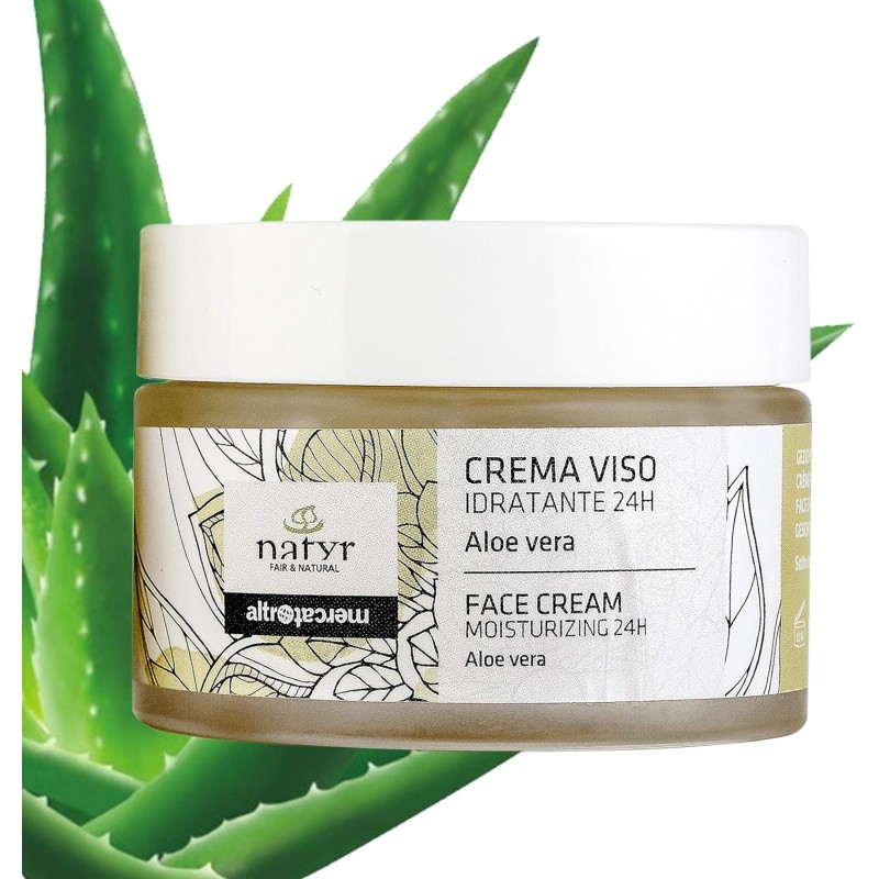 Crème visage hydratante Peaux sèches Natyr / 50ml