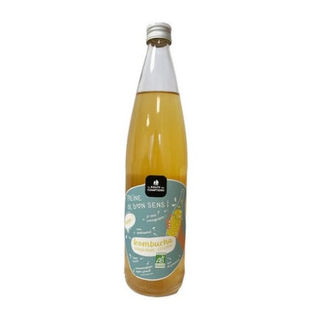 Kombucha Gingembre Citron - La route des comptoirs / 75cl