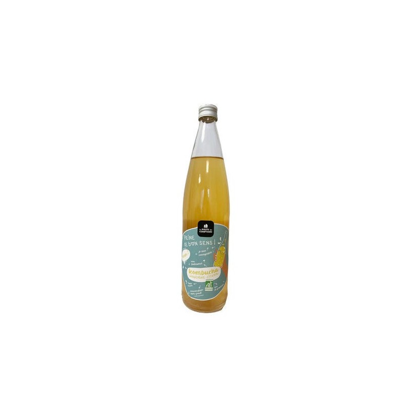 Kombucha Gingembre Citron - La route des comptoirs / 25cl