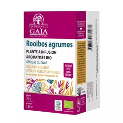 Rooibos Gaïa Agrumes / 20 infusettes
