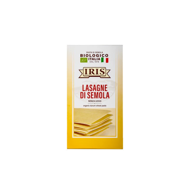 Lasagnes blanches Iris Bio / 250g