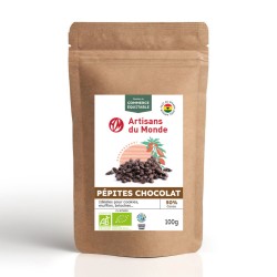 Fèves de cacao Bio / 140g