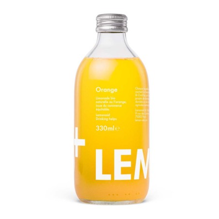 Limonade Orange Lemonaid+. / 33cl
