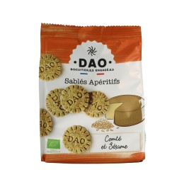 Sablés DAO Comté et sésame / 150g