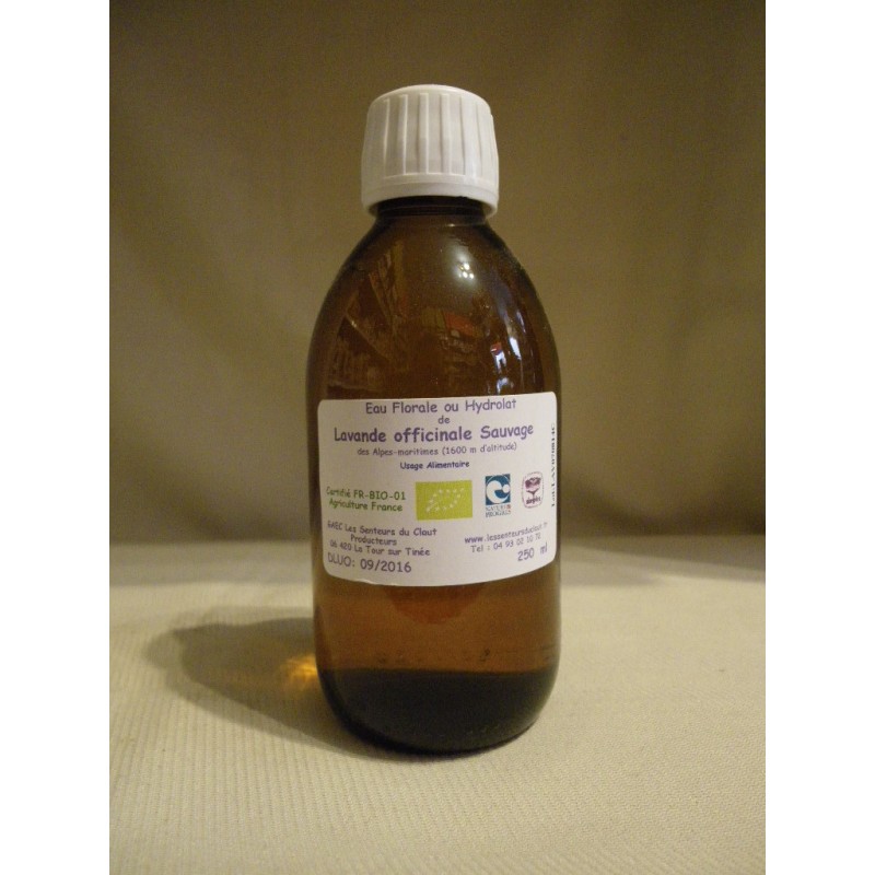 Hydrolat bio de Lavande off. Sauvage / 250ml