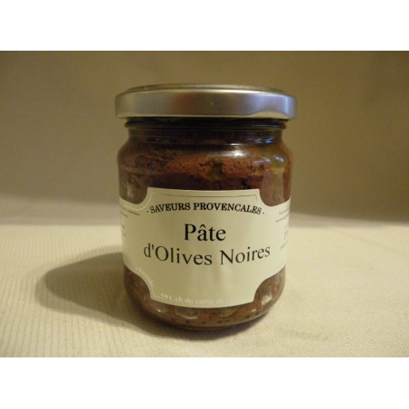 Pâte d'olives noires / 190gr