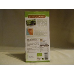 Chocolat Ethiquable Noir Café Amande Bio / 100g