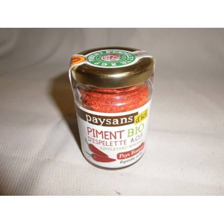 Piment d'Espelette Bio / 50g