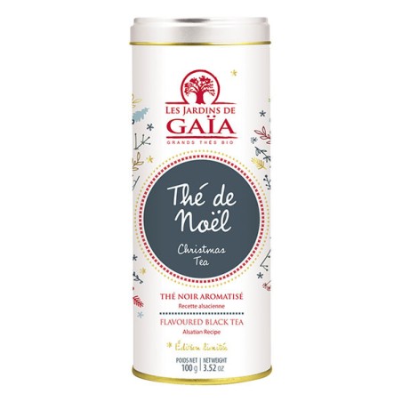 Thé Gaïa de Noël Tube / 100g vrac