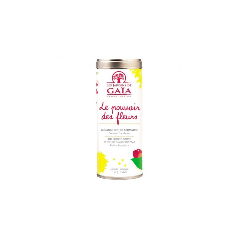 Thé Gaïa Pouvoir des Fleurs / 50g vrac