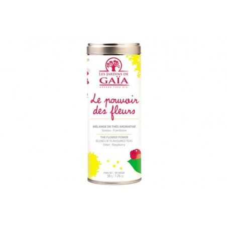 Thé Gaïa Pouvoir des Fleurs / 50g vrac