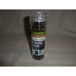 Poivre Noir du Kerala en Grains Moulin / 55g