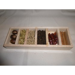 Assortiment de 6 épices / 75 g