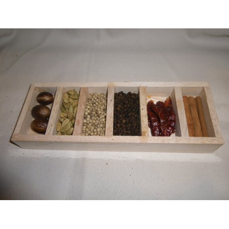 Assortiment de 6 épices / 75 g