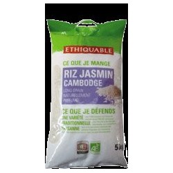 Riz Jasmin Blanc Cambodge Bio / 5kg