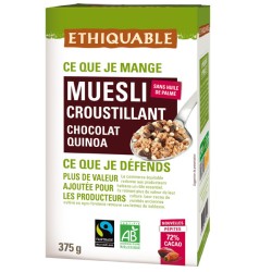 Muesli Chocolat Riz Quinoa / 375g