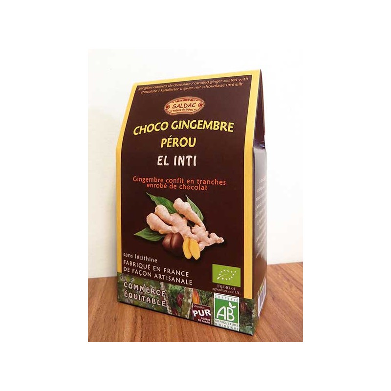 Gingembre au chocolat Saldac