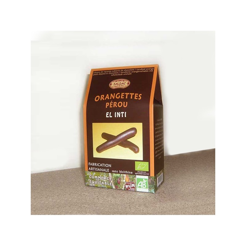 Orangettes au chocolat Saldac / 150g