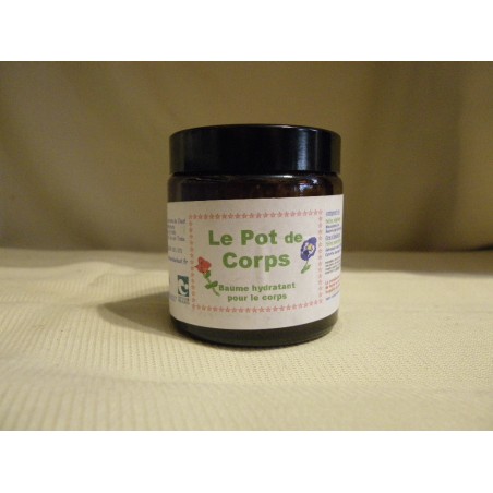 Pot de corps Géranium / 120 ml