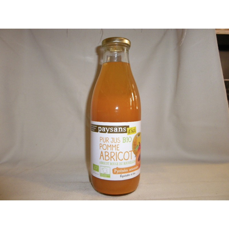 Jus d'Abricot Pomme Ethiquable / 1L
