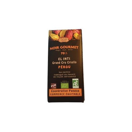 Chocolat Saldac Noir 70% / 100g