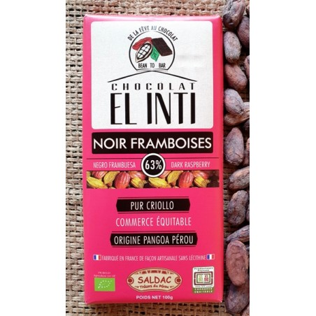 Chocolat Saldac Noir Menthe / 100g